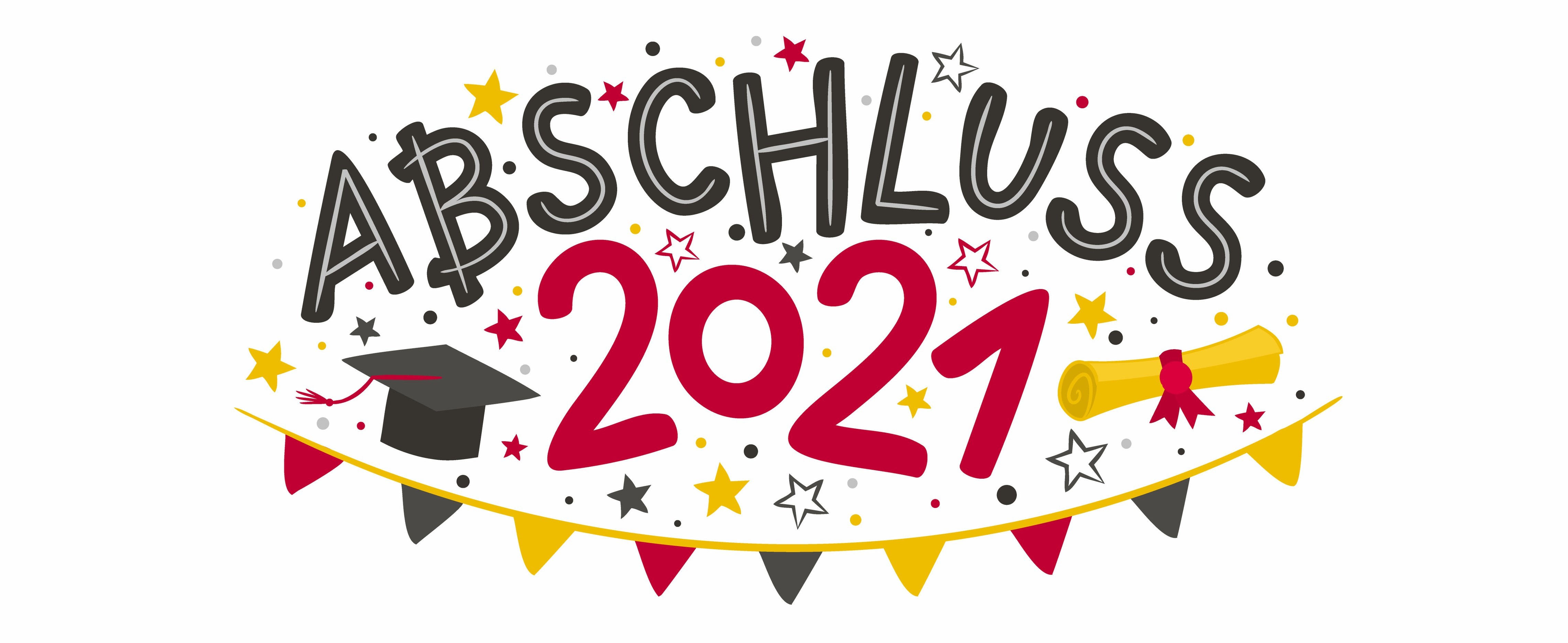 German Doodle Logo for the 2021 graduate with a masters cap