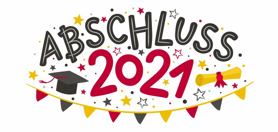 German Doodle Logo for the 2021 graduate with a masters cap