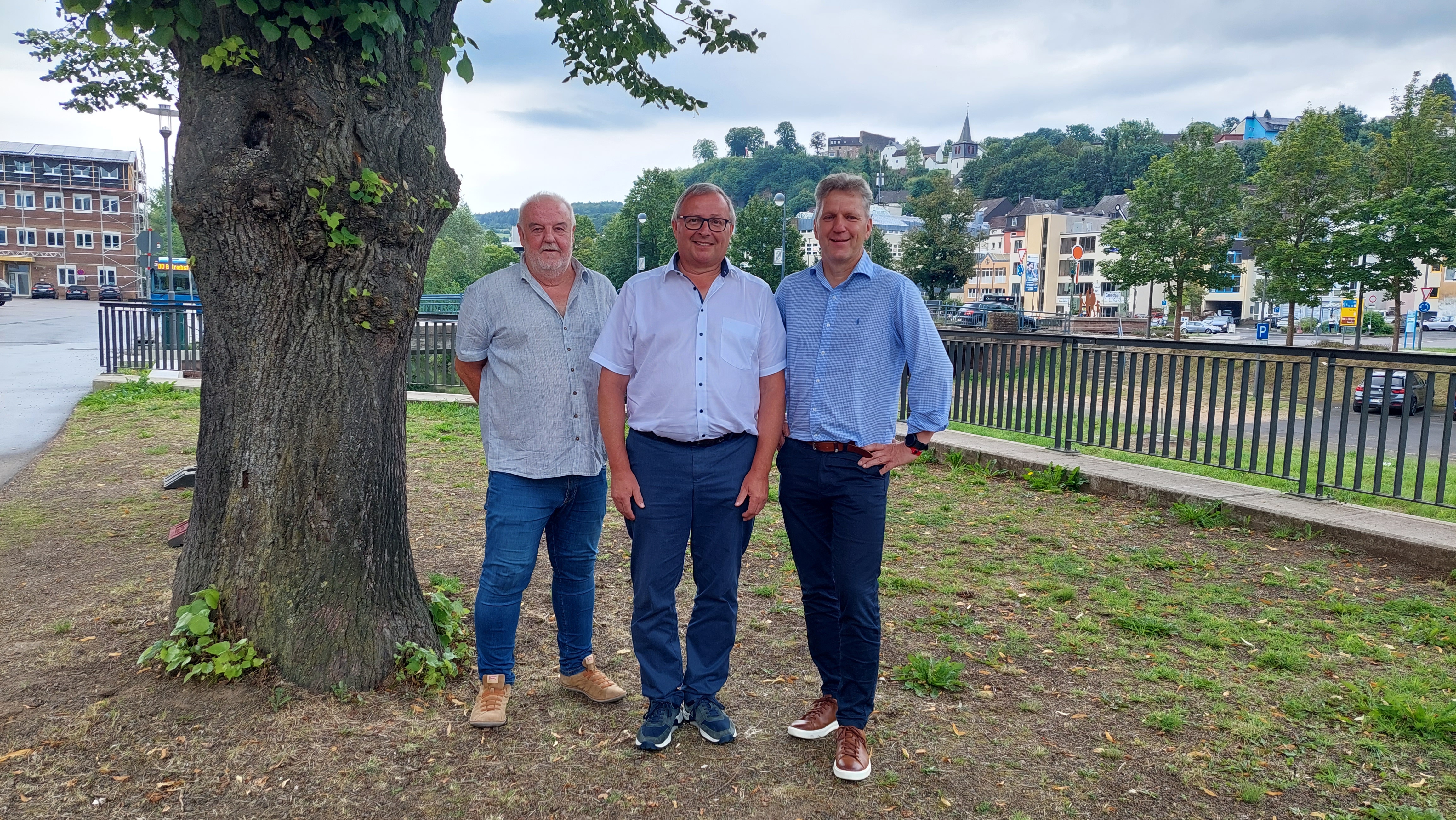Harald Brück, Richard Ehlen und Hans Peter Böffgen