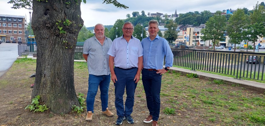 Harald Brück, Richard Ehlen und Hans Peter Böffgen