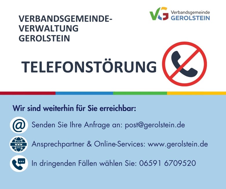 Hinweis Störung Telefonanlage + Behebung - 1
