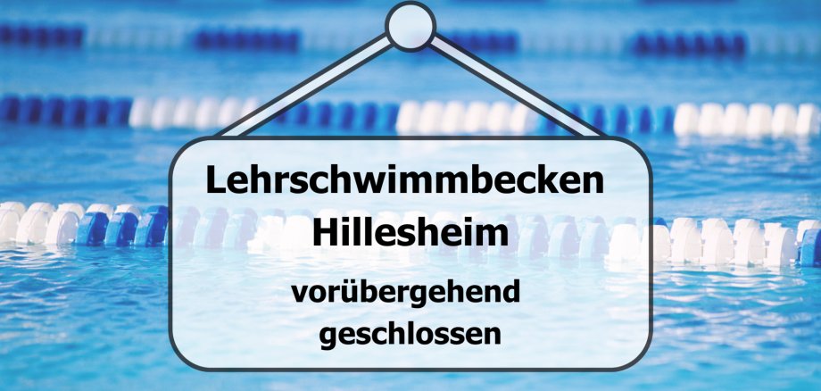 Lehrschwimmbecken Hillesheim vorübergehend geschlossen - 1