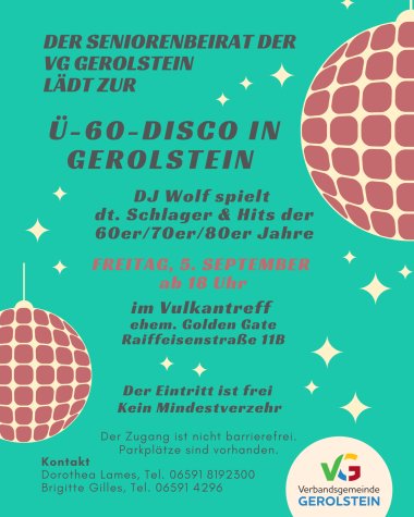 2025-09-05 Seniorendisco Ü60 (Instagram-Post (4:5)) - 1